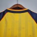 Arsenal 88/89 Away Yellow Soccer Jersey